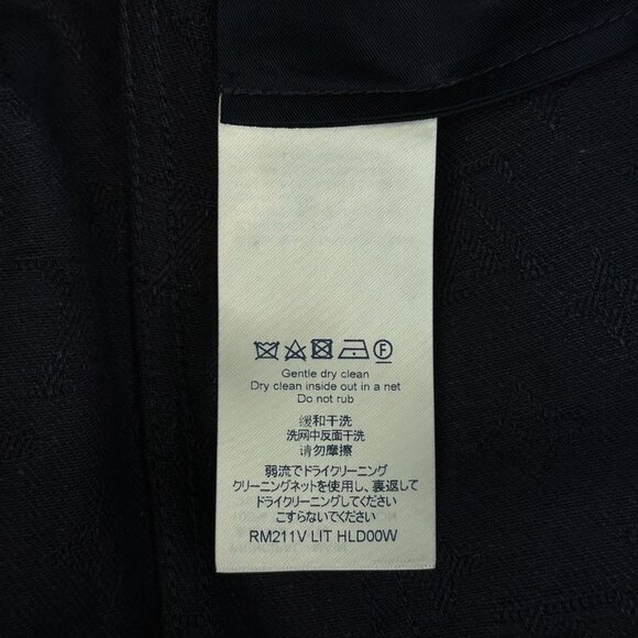 Louis Vuitton Navy Monogram Watercolor Jeans - Picture 4 of 6